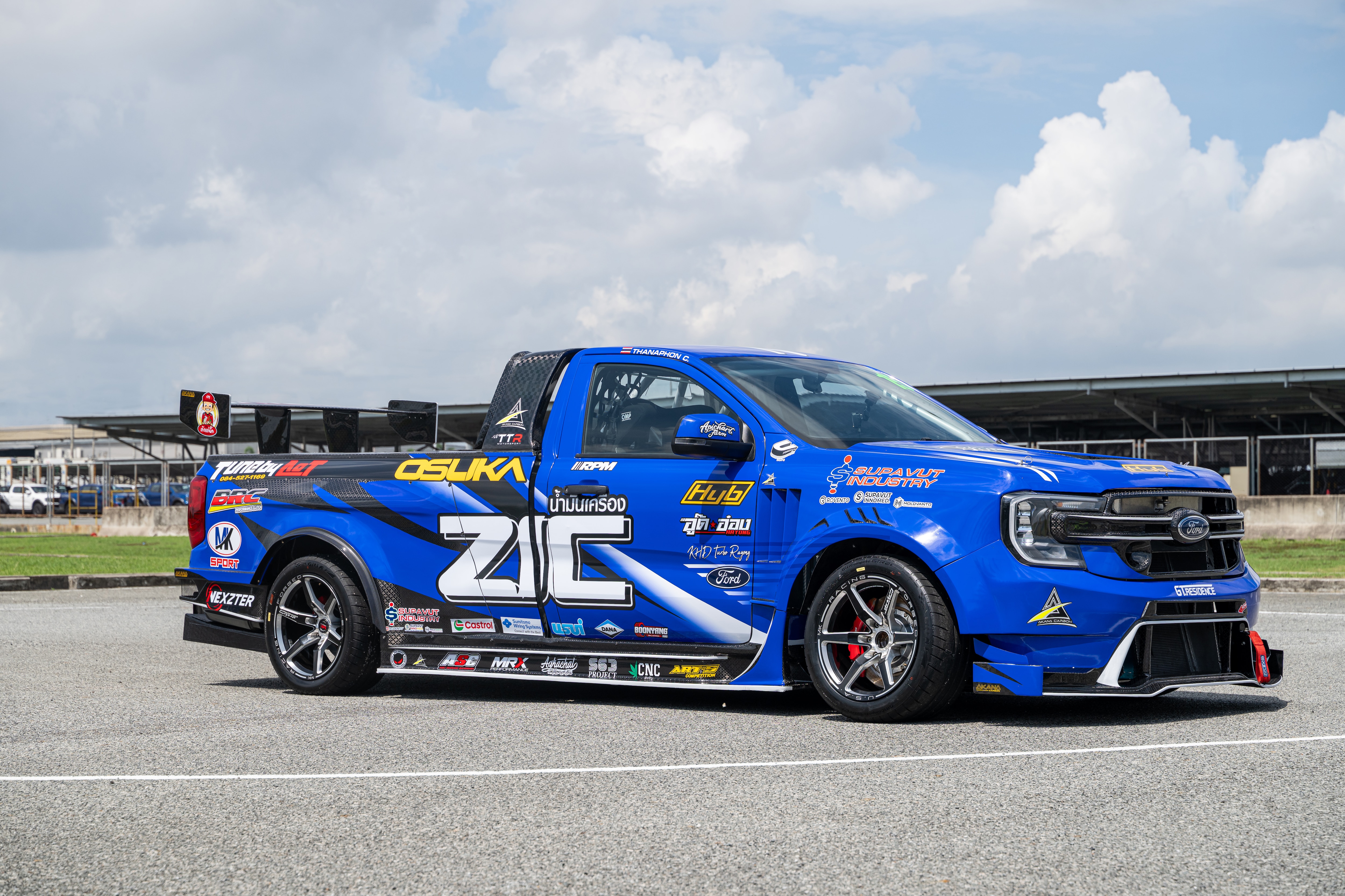 The No. 15 Ford Ranger, developed by Aongdo Motorsport.